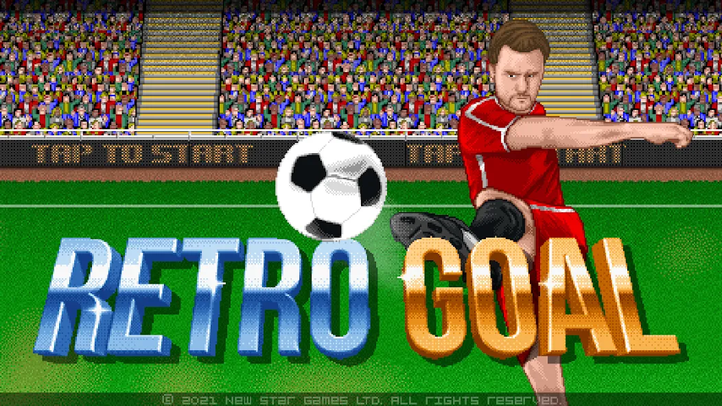 Retro Goal (Ретро Гол)  [МОД Много денег] Screenshot 1