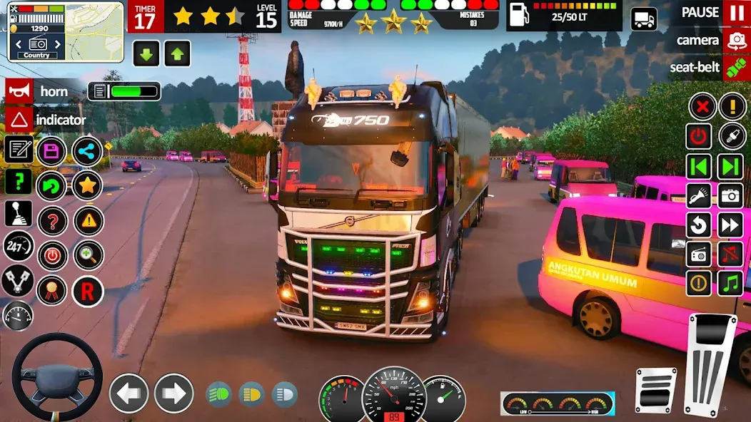 Cargo Truck Driving Truck Game (Ойл трек геймс симулятор 3D)  [МОД Меню] Screenshot 5