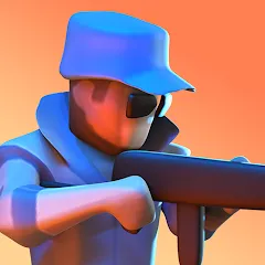 Скачать взломанную GUNS UP! Mobile War Strategy  [МОД Mega Pack] - полная версия apk на Андроид