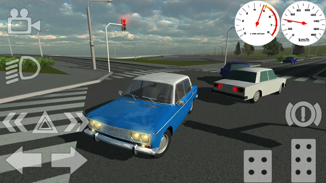 Russian Classic Car Simulator (Русский Классический Автосимулятор)  [МОД Много монет] Screenshot 4