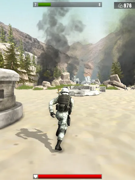 Infantry Attack: War 3D FPS (Инфантерийская атака)  [МОД Бесконечные деньги] Screenshot 4