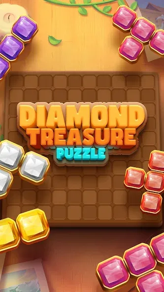 Diamond Treasure Puzzle (Даймонд Треже Пазл)  [МОД Бесконечные монеты] Screenshot 1