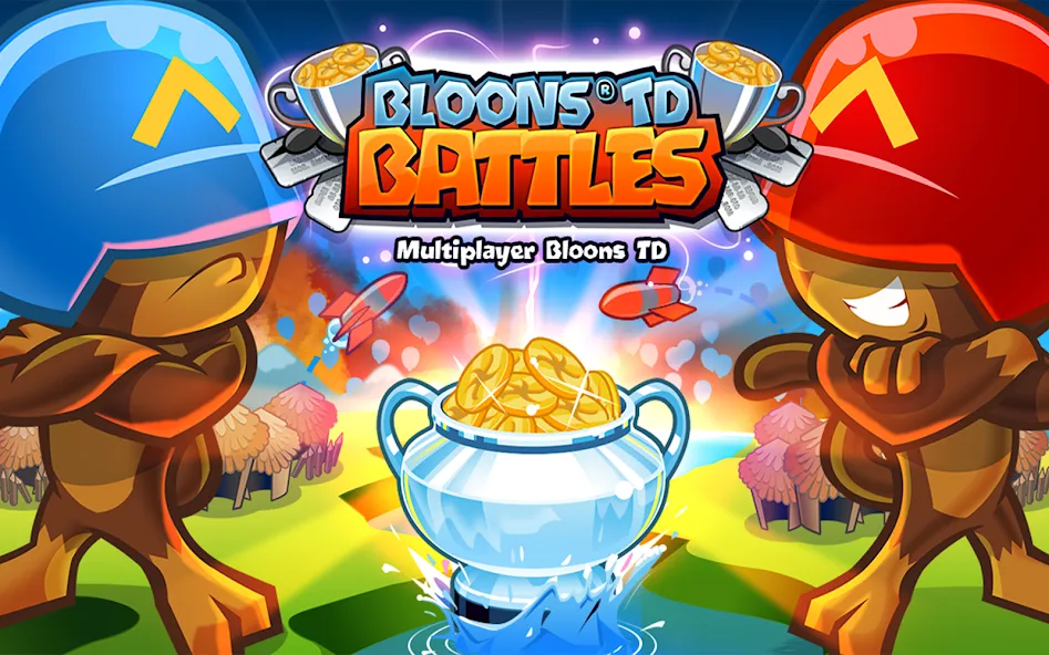 Bloons TD Battles (Блунс ТД Батлз)  [МОД Все открыто] Screenshot 1