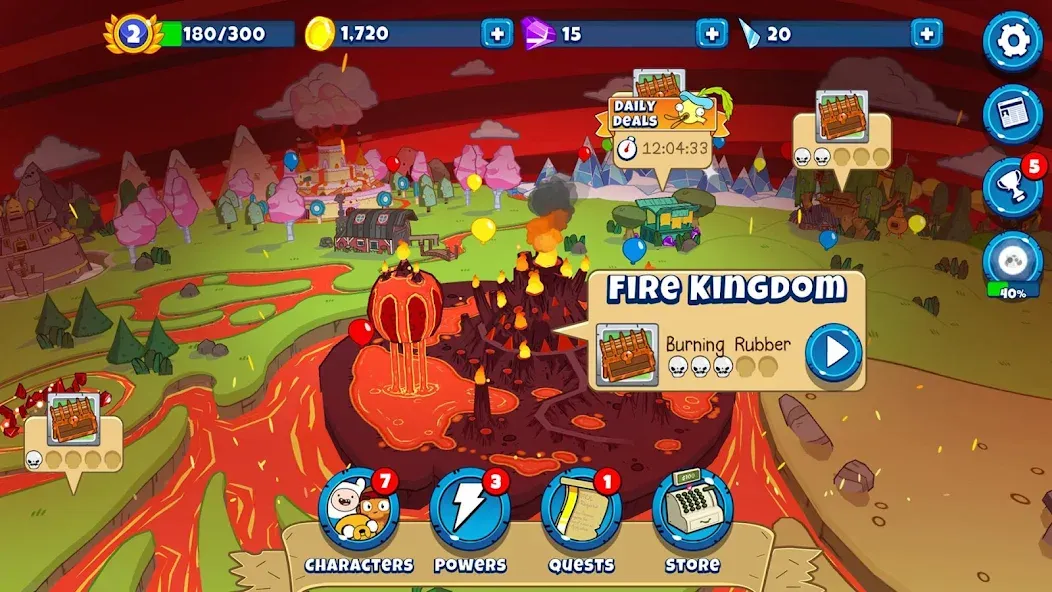 Bloons Adventure Time TD (Блунс Приключения Времени ТД)  [МОД Menu] Screenshot 3