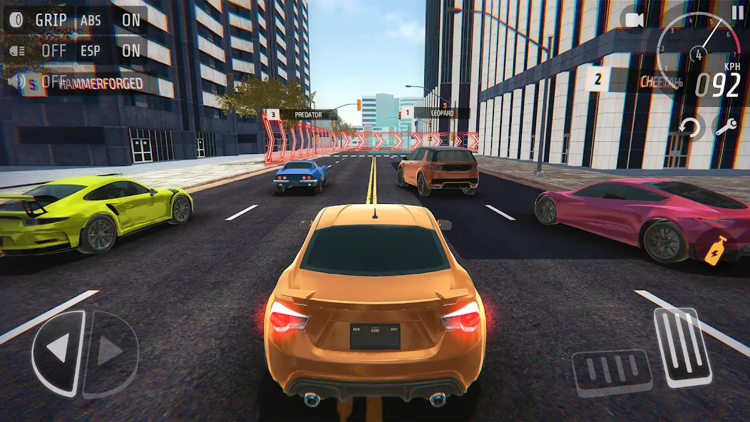 Nitro Speed car racing games (Нитро Спид)  [МОД Бесконечные деньги] Screenshot 1