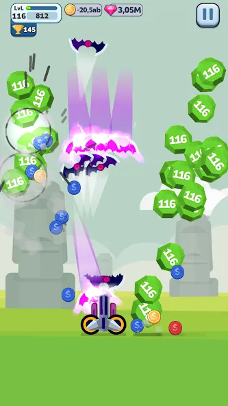 Ball Blast Cannon blitz mania (Балл Бласт Кэннон блиц мания)  [МОД Все открыто] Screenshot 2