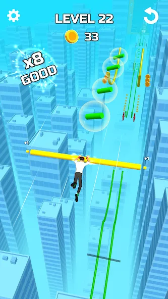 Stunt Rails (тант Рэйлз)  [МОД Unlocked] Screenshot 1