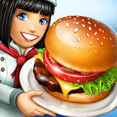 Взломанная Cooking Fever: Restaurant Game  [МОД Mega Pack] - последняя версия apk на Андроид