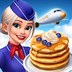 Взломанная Airplane Chefs - Cooking Game (Эйрплейн Чефз)  [МОД Меню] - полная версия apk на Андроид