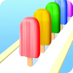 Взломанная Popsicle Stack (Попсикл Стэк)  [МОД Бесконечные деньги] - стабильная версия apk на Андроид