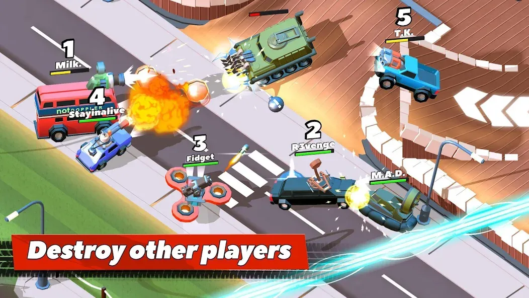 Crash of Cars (Краш оф Карс)  [МОД Много денег] Screenshot 1