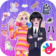 Скачать взломанную YoYa: Dress Up Fashion Girl (ЙоЯ)  [МОД Unlimited Money] - последняя версия apk на Андроид