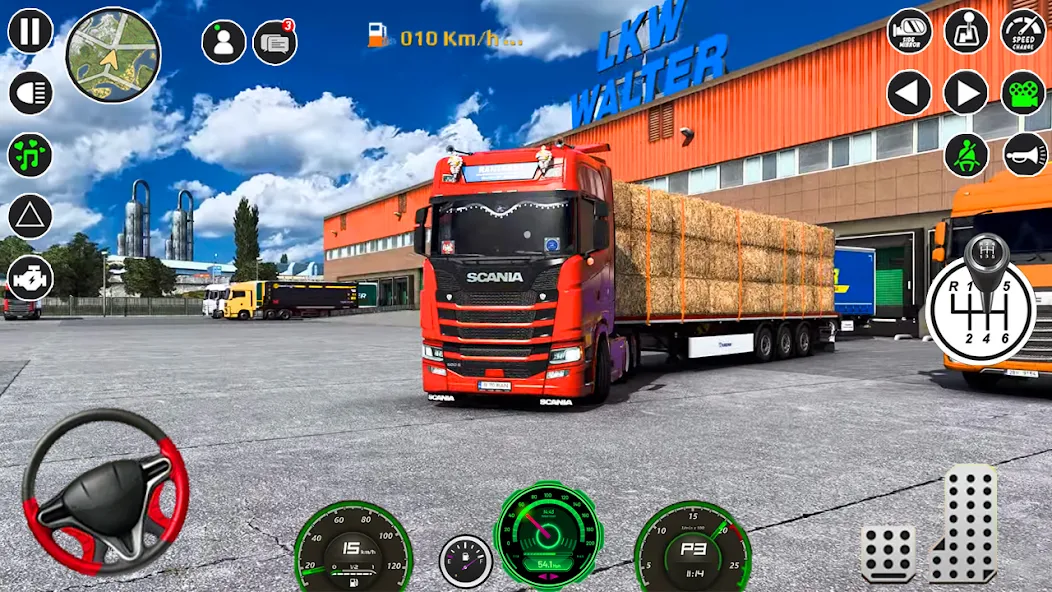 American Cargo City Driving 3D  [МОД Бесконечные деньги] Screenshot 1