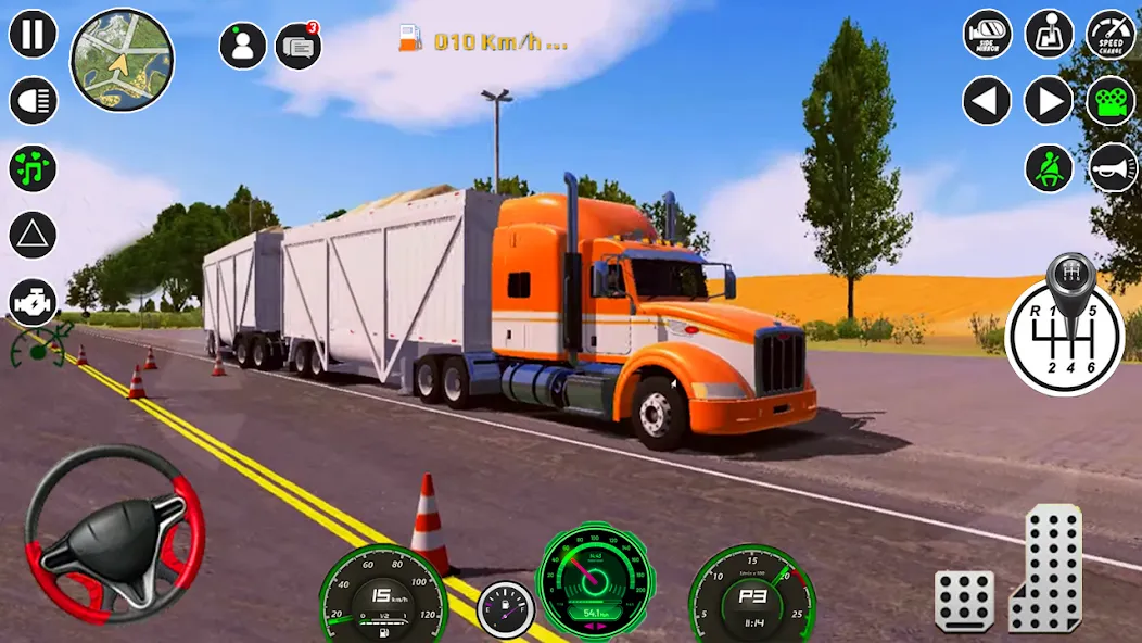 American Cargo City Driving 3D  [МОД Бесконечные деньги] Screenshot 2