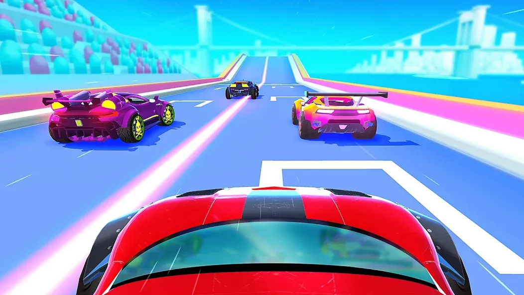 SUP Multiplayer Racing Games (СУП Мультиплеер Рейсинг)  [МОД Бесконечные деньги] Screenshot 1