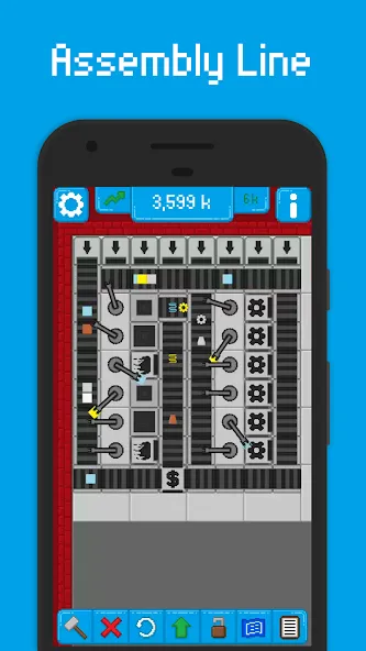 Assembly Line (Ассемблей Лайн)  [МОД Unlimited Money] Screenshot 1