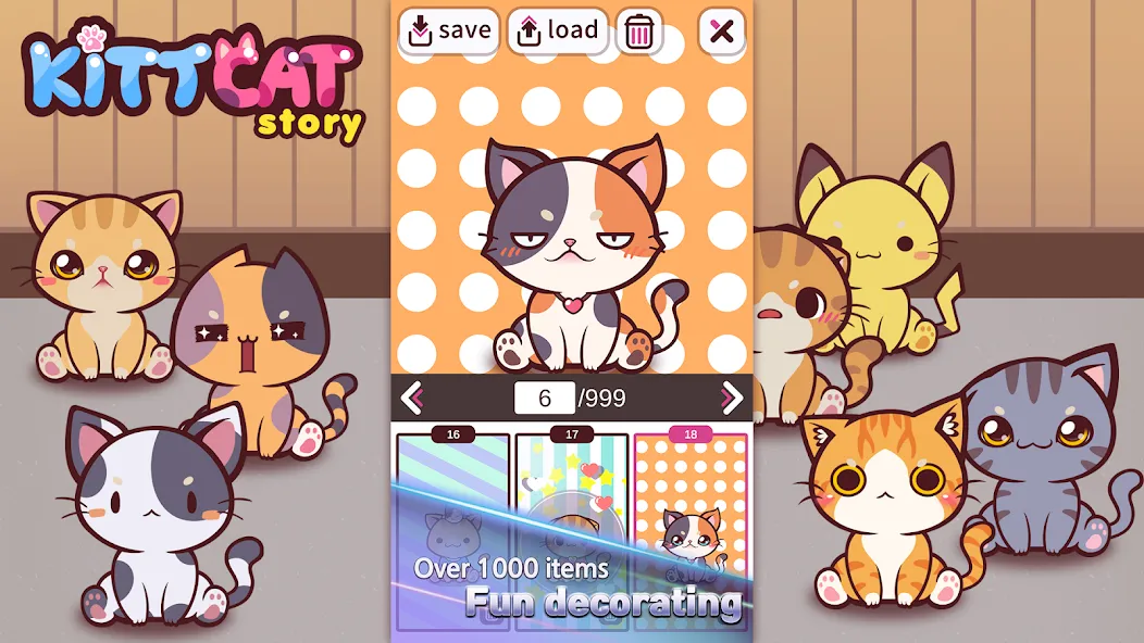 KittCat Story : Cat Maker (Киткэт Стори)  [МОД Menu] Screenshot 4