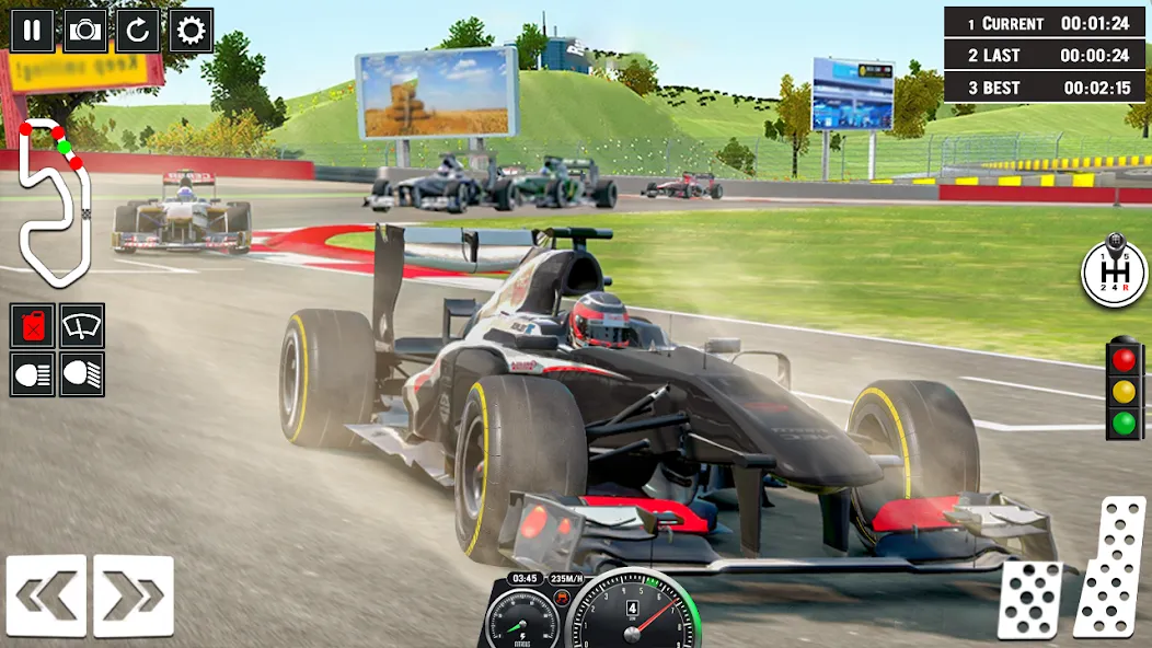 Formula Racing Car Racing Game  [МОД Unlimited Money] Screenshot 2