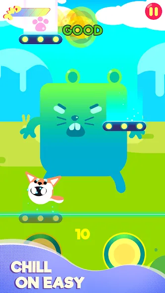 Cringe the Cat - Music Game  [МОД Бесконечные монеты] Screenshot 3