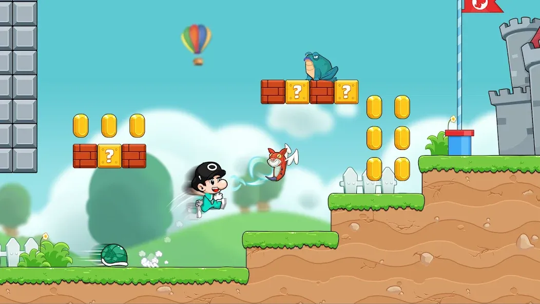 Bean's World Super: Run Games  [МОД Много монет] Screenshot 5