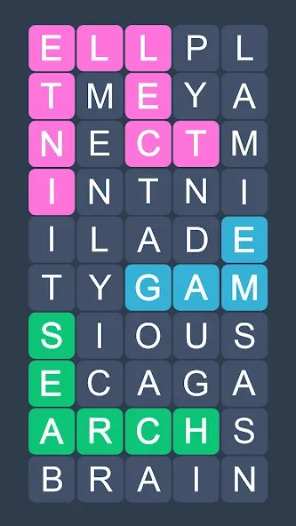 Word Search - Evolution Puzzle  [МОД Unlocked] Screenshot 1