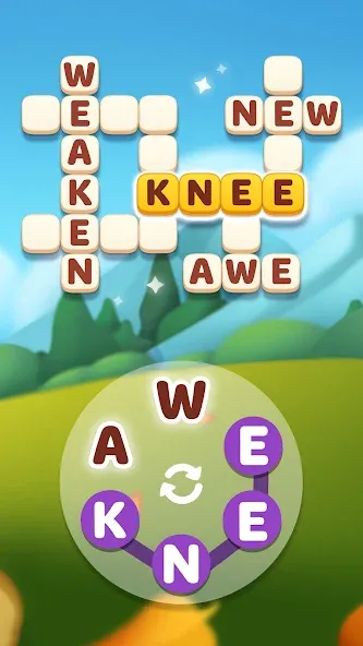 Word Spells: Word Puzzle Game  [МОД Бесконечные монеты] Screenshot 4