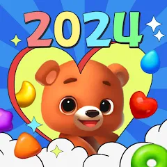 Взлом Toy Bear Sweet POP: Match 3 (Той Бир Свит ПОП)  [МОД Menu] - стабильная версия apk на Андроид