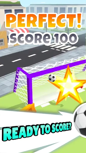 Crazy Kick! Fun Football game  [МОД Много денег] Screenshot 1