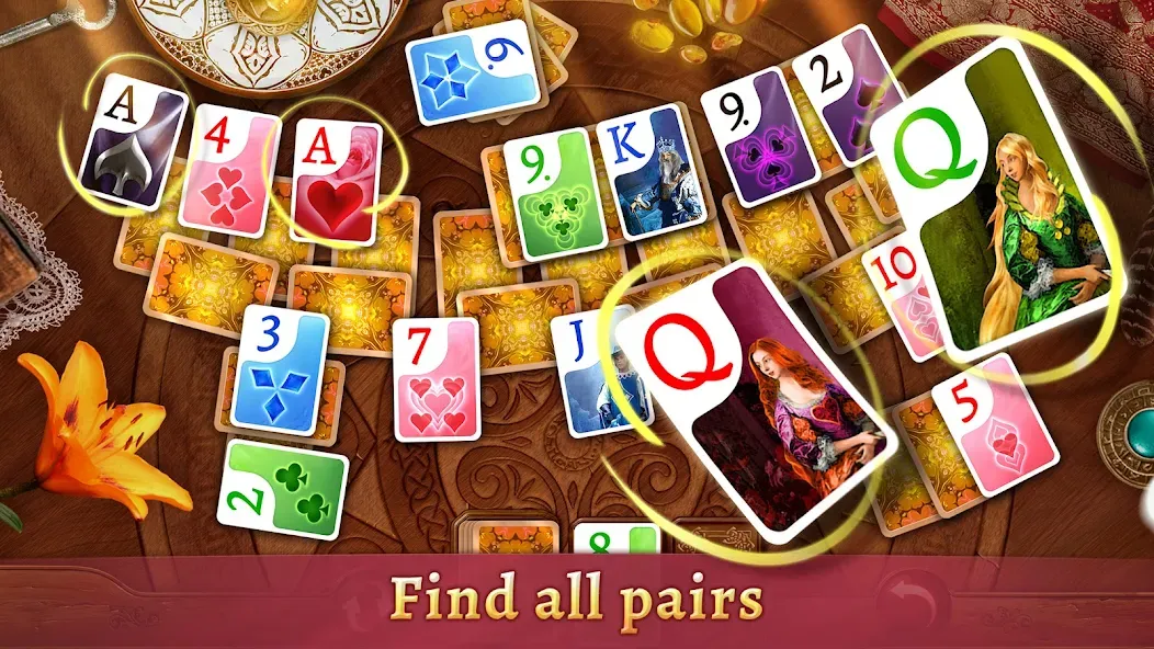 Solitaire Dreams: Card Games (Солитер Дримс)  [МОД Много монет] Screenshot 1