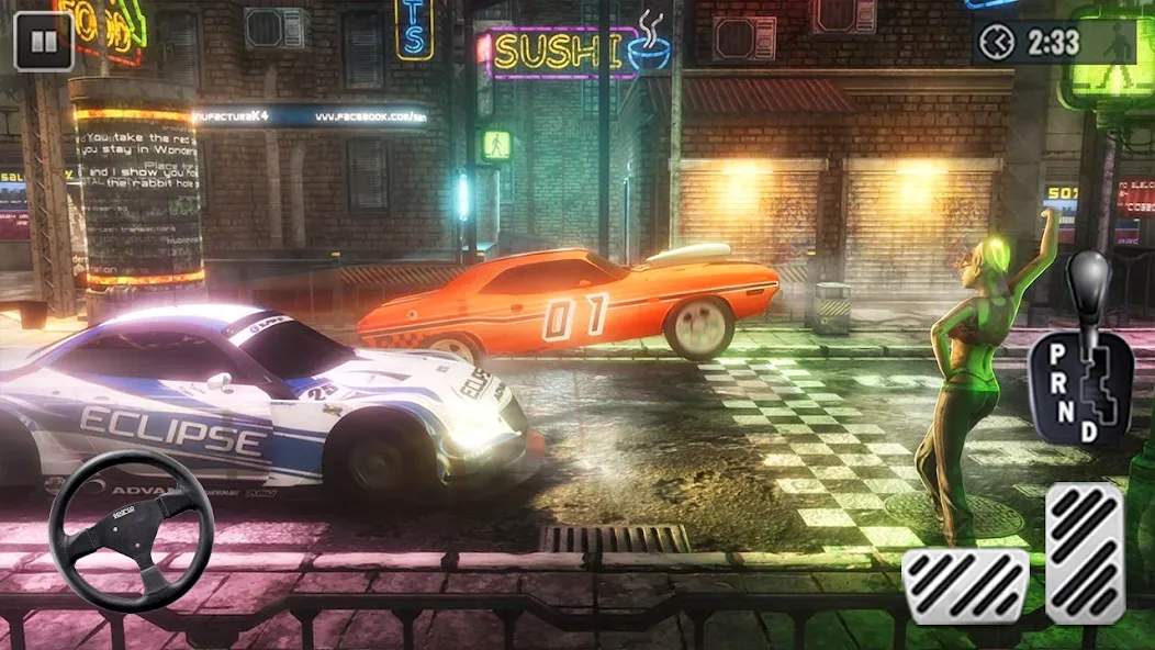 Extreme Car Drag Racing (Экстремальные гонки драгстеров)  [МОД Unlimited Money] Screenshot 5