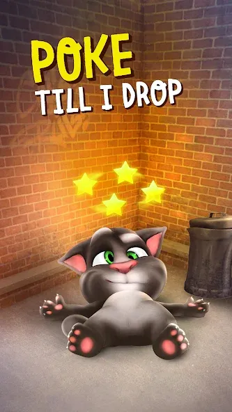 Talking Tom Cat  [МОД Бесконечные монеты] Screenshot 2