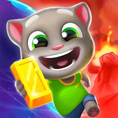 Взлом Talking Tom Time Rush  [МОД Все открыто] - последняя версия apk на Андроид