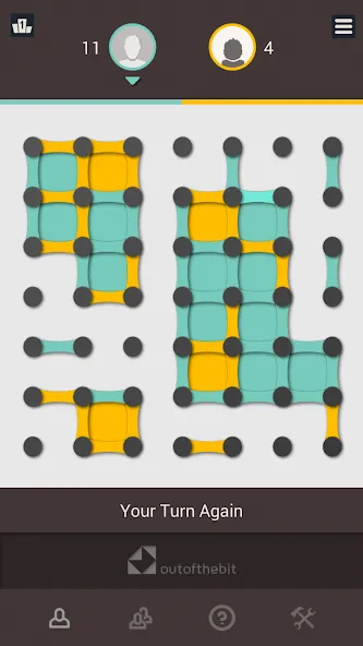 Dots and Boxes - Classic Strat (Дотс энд Бокс)  [МОД Много монет] Screenshot 5