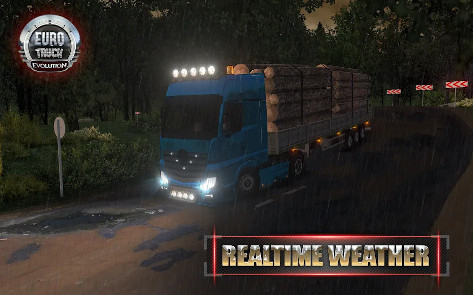 European Truck Simulator (Юро Трак Драйвер)  [МОД Все открыто] Screenshot 5