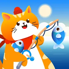 Взломанная Idle Furry Fishing!  [МОД Unlocked] - стабильная версия apk на Андроид