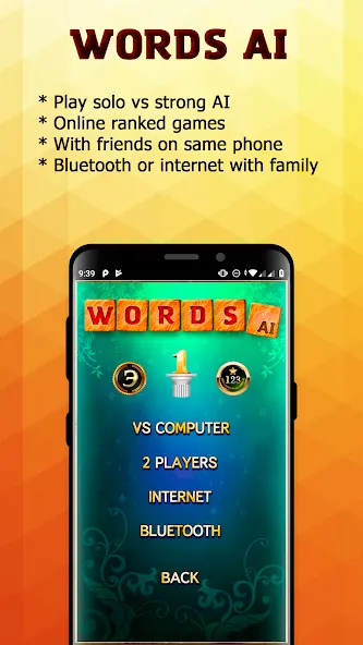 Words AI Friends Classic  [МОД Бесконечные монеты] Screenshot 2
