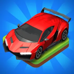 Скачать взлом Merge Car - Idle Merge Cars (Мердж Кар)  [МОД Unlocked] - полная версия apk на Андроид