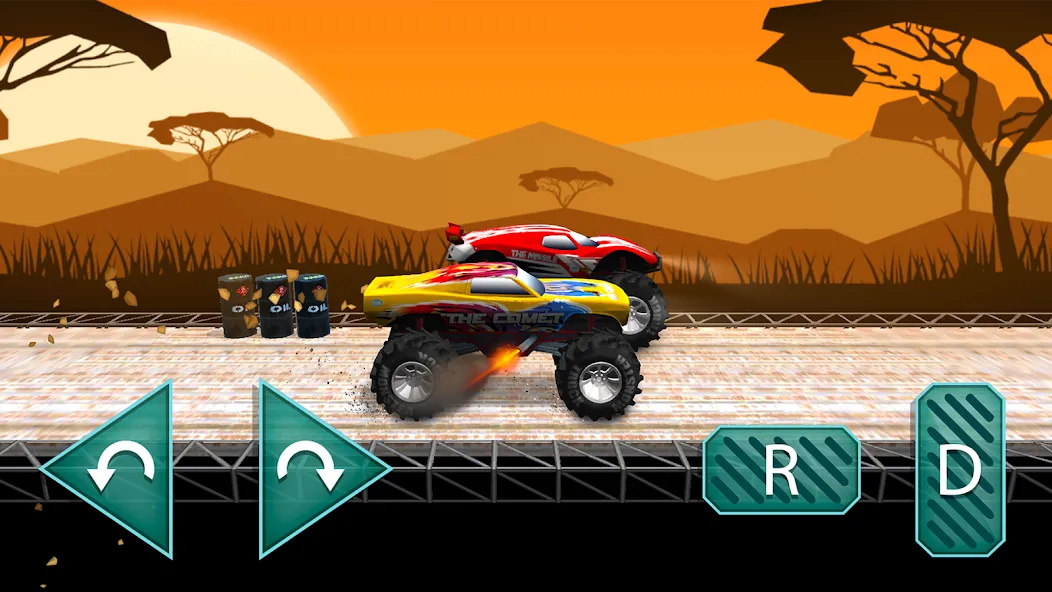 Monster truck: Extreme racing  [МОД Mega Pack] Screenshot 4