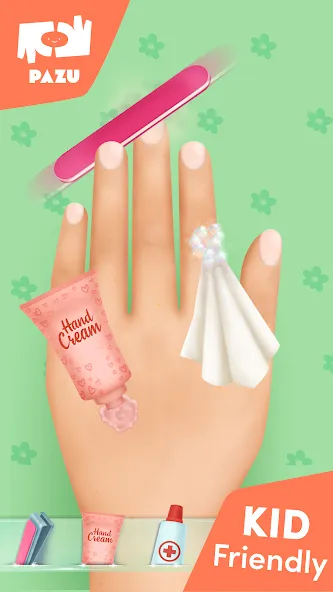 Girls Nail Salon - Kids Games  [МОД Menu] Screenshot 3