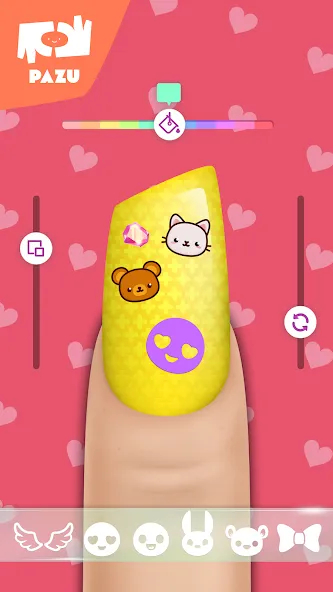 Girls Nail Salon - Kids Games  [МОД Menu] Screenshot 4