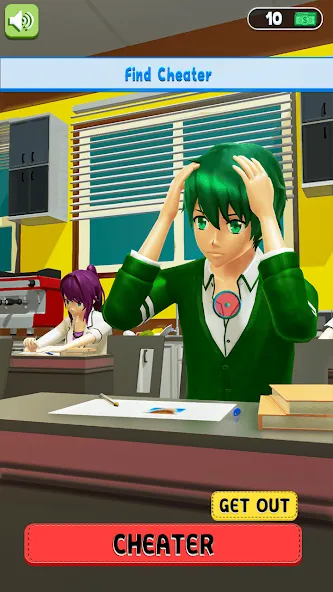 Anime School Teacher Simulator  [МОД Бесконечные деньги] Screenshot 3