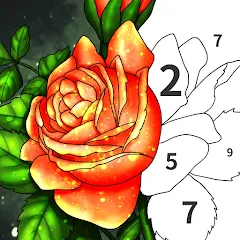 Взломанная Art Coloring - Color by Number  [МОД Все открыто] - стабильная версия apk на Андроид