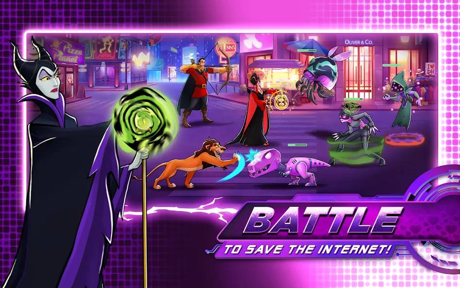 Disney Heroes: Battle Mode (Дисней Хироус)  [МОД Unlimited Money] Screenshot 1