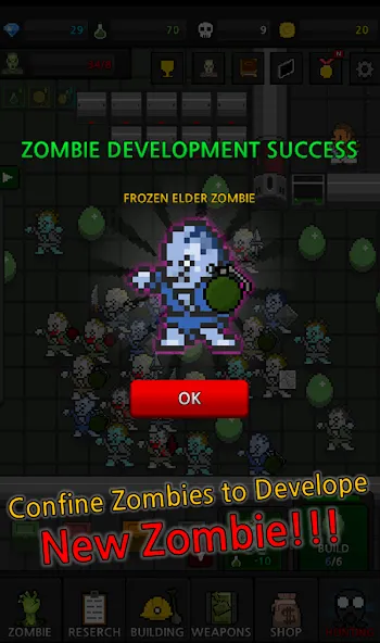 Grow Zombie VIP : Merge Zombie  [МОД Unlocked] Screenshot 4