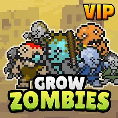 Скачать взломанную Grow Zombie VIP : Merge Zombie  [МОД Unlocked] - стабильная версия apk на Андроид