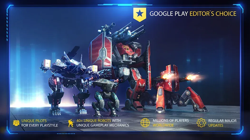 War Robots Multiplayer Battles  [МОД Unlocked] Screenshot 5