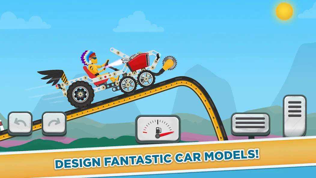 Car Builder & Racing for Kids  [МОД Menu] Screenshot 1