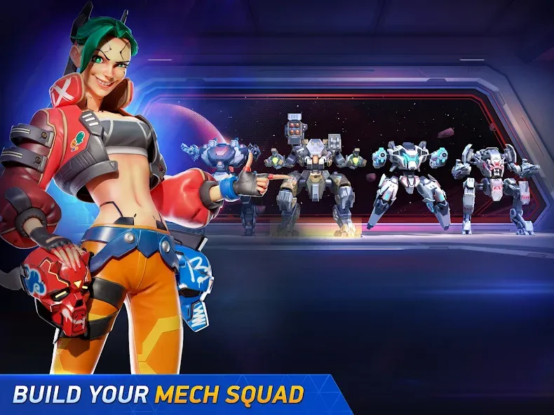 Mech Arena - Shooting Game (Мех Арена)  [МОД Много монет] Screenshot 1