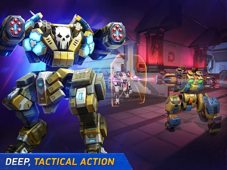 Mech Arena - Shooting Game (Мех Арена)  [МОД Много монет] Screenshot 3