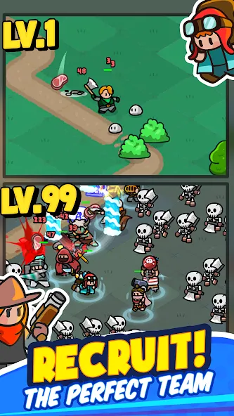 Rumble Heroes - Adventure RPG (Рамбл Хироес)  [МОД Menu] Screenshot 4